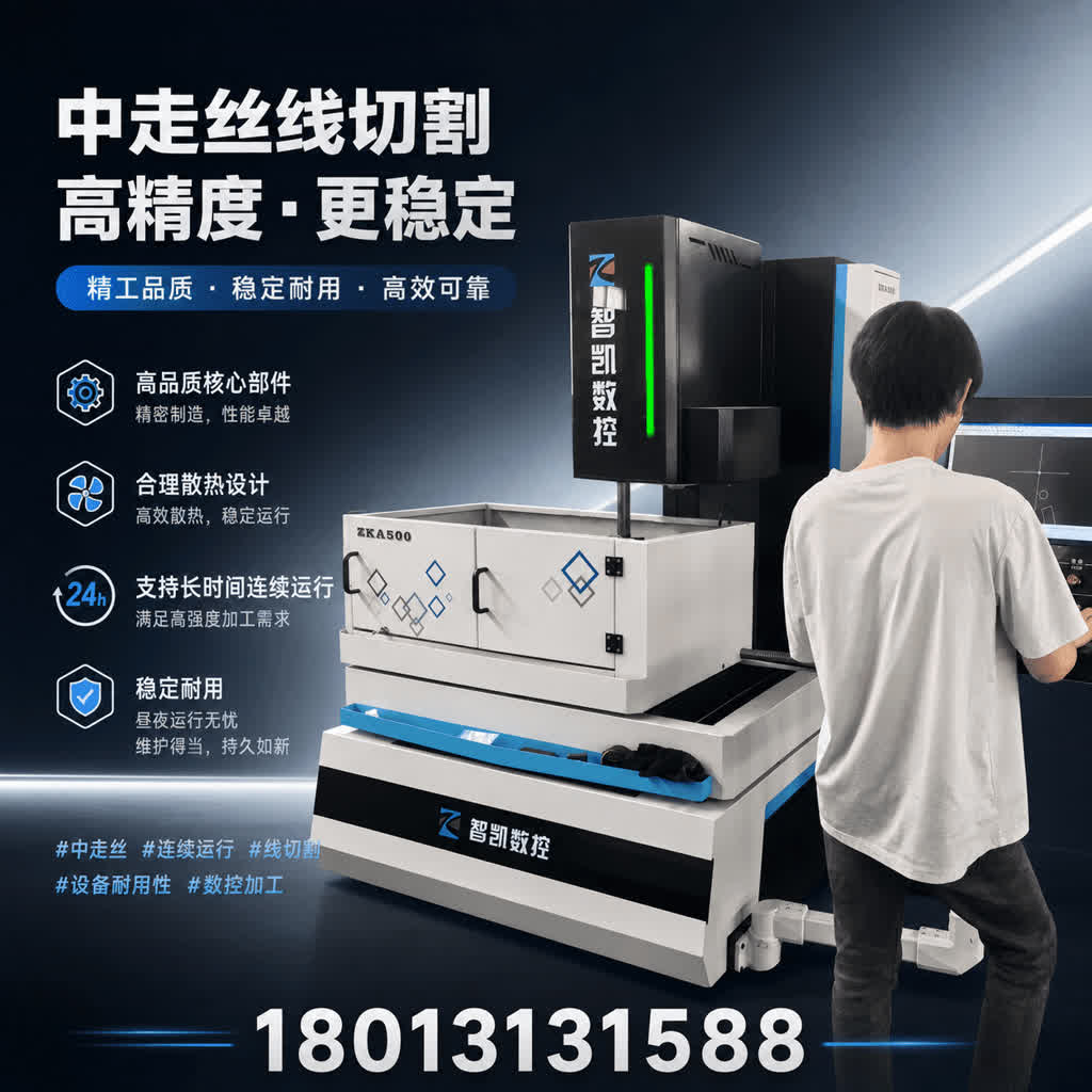 中走丝、快走丝、慢走丝到底怎么选？3种线切割机床效率精度价格全面对比