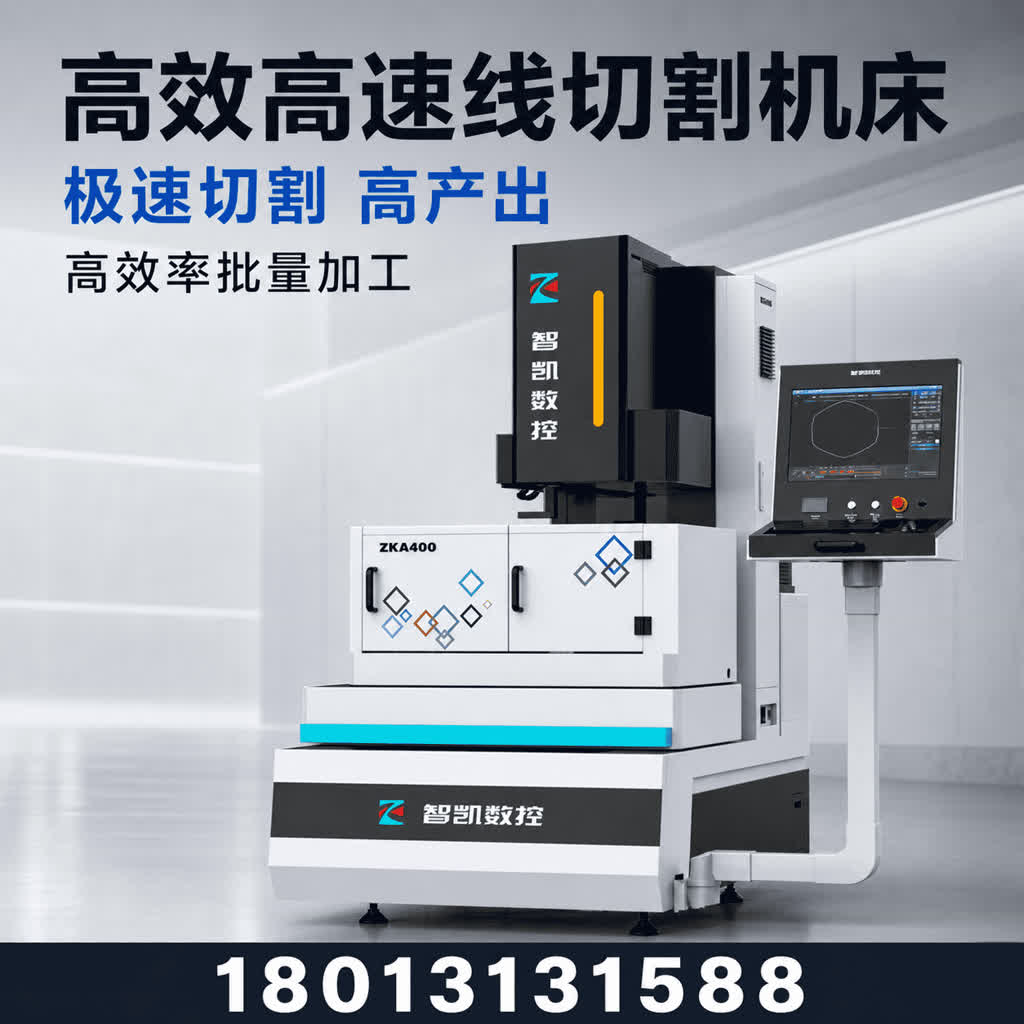 中走丝第四轴加工能做什么?旋转零件切割的3种典型应用