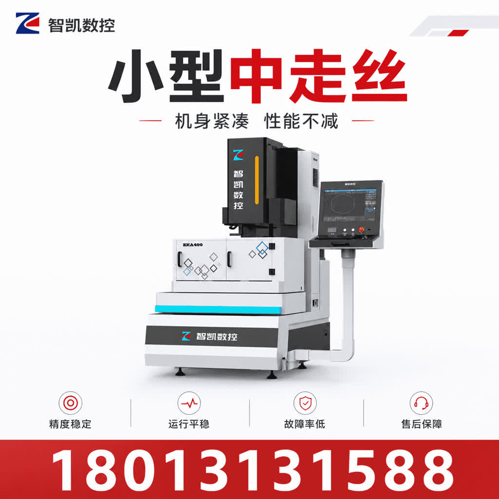 同样是中走丝效率差40%?100mm厚工件实测,差距就在这5个环节